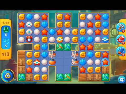 Fishdom 2021 - Level 4738   #Playrix #Fishdom #gaming