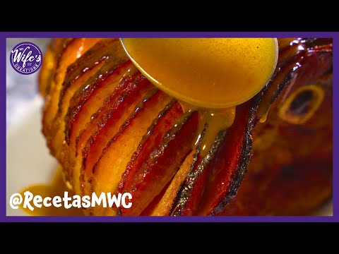 PREPARA JAMON GLACEADO PARA NAVIDAD Y AÑO NUEVO - RecetasMWC