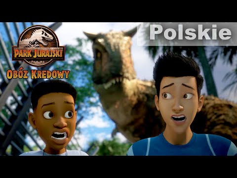 W klatce karnotaura | PARK JURAJSKI OBÓZ KREDOWY | NETFLIX