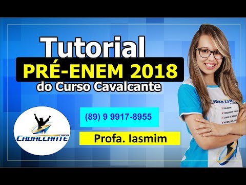 Tutorial para o Pré-Enem 2018
