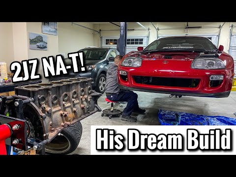 Coltons MK4 Supra NA-T 2JZ Build Begins! Ep. 1