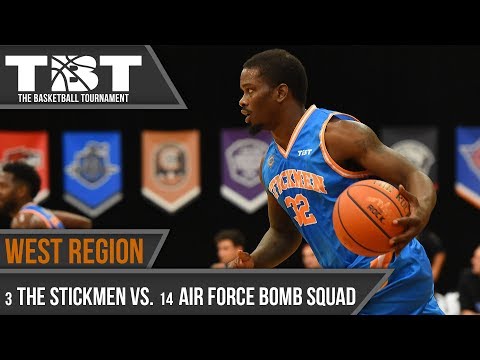 2017 TBT West Region Recap - #3 The Stickmen vs. # 14 Air Force Bomb Squad