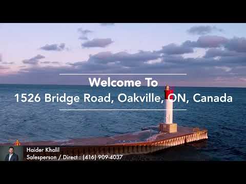 1526 Bridge Road, Oakville, ON, Canada
