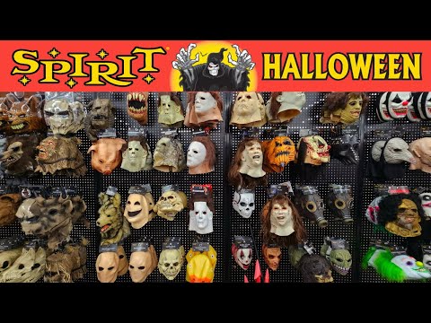 SPIRIT HALLOWEEN STORE MASKEN 2025 🎃