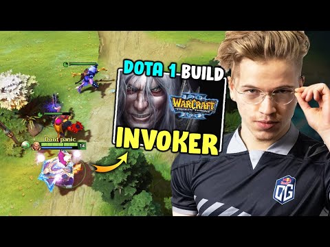 Topson INVOKER - If you play DOTA 1 before, you know this build! DOTA 2