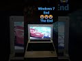 Windows 7 End