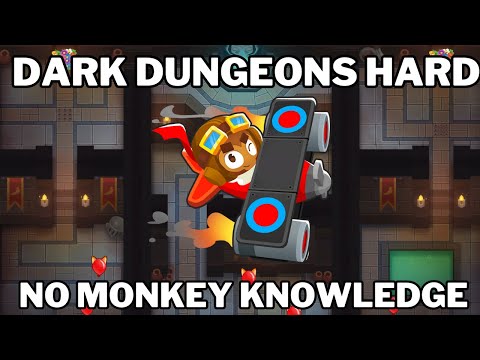 DARK DUNGEONS Hard No Monkey Knowledge BTD6