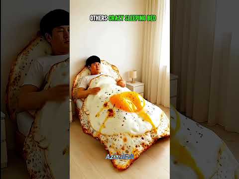 others crazy sleeping bed vs last one ☠️