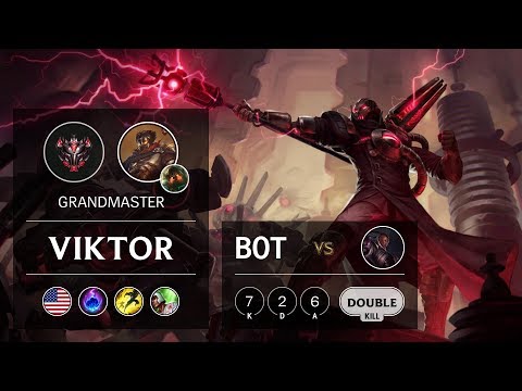 Viktor Bot vs Lucian - NA Grandmaster Patch 9.9