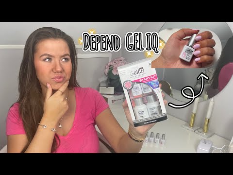 TESTAR ATT GÖRA GELLACK SJÄLV HEMMA! - Depend GEL IQ