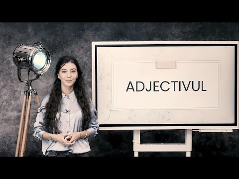 Adjectivul - Romana - Clasa a IV-a