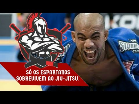 Só os espartanos sobrevivem ao Jiu-jitsu. Motivação.