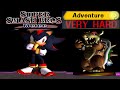 Super Smash Bros Melee Adventure Mode Gameplay With Shadow VERY HARD