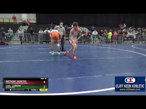2020 USAW Preseason Nationals/1862 High School 11th-12th Grade 132 Cael Larson Unattached Vs Antho