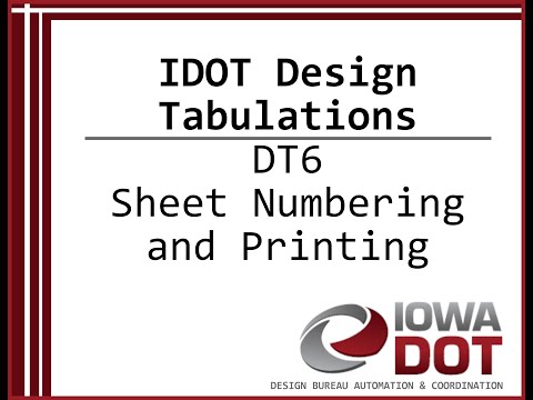 Iowa Dot Design Manual