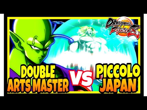 DBFZ - Piccolo Japan vs Double Arts Master feat Piccolo Broly Trunks Majin Buu - FIGHTERZ SEASON 3