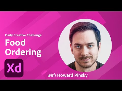 Adobe XD Daily Creative Challenge - Food Ordering | Adobe Creative Cloud