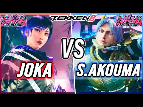 T8 🔥 JoKa (Reina) vs Super Akouma (Lee) 🔥 Tekken 8 High Level Gameplay