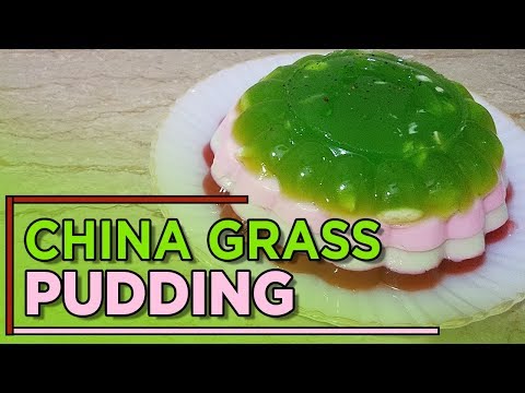 China grass pudding recipe