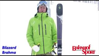 Blizzard Brahma Ski Test with Ryan 2016/17