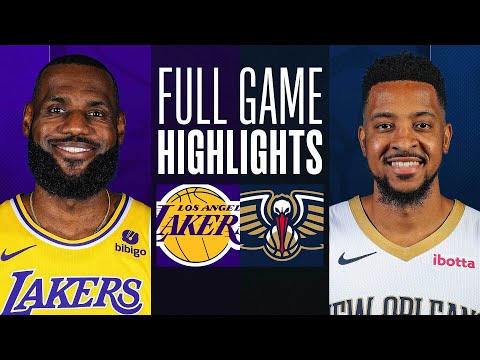 LAKERS at PELICANS | FULL GAME HIGHLIGHTS | April 14, 2024