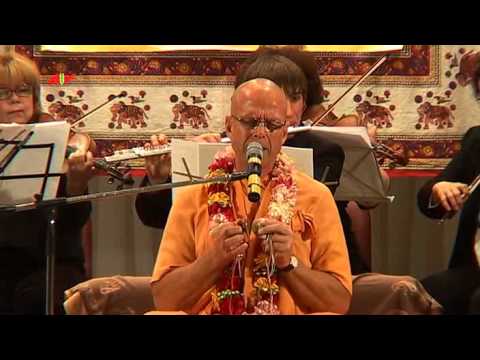 Kirtan BBGS with a symphony orchestra in Alchevsk - 2