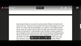 Ch. 19 Code Talker