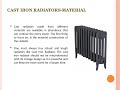 Modern Cast Iron Radiators Choosing Iron Radiators to Match Your Heating Requirements