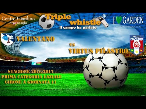 CALCIO, PRIMA CATEGORIA:  Valentano - Virtus Pilastro, stagione 2016-2017