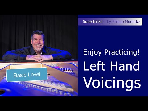 Left Hand Voicings  (Video 1: Basic Level)