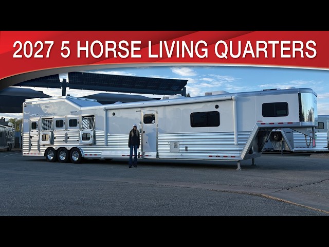 Preview image of 2027 Cimarron Norstar 5 Horse Living Quarters youtube video