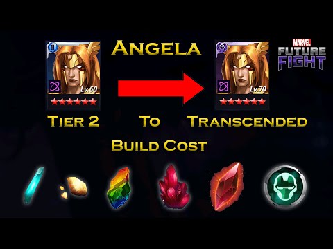 Angela Tier 2 To Transcended Potential Cost Information For Beginners - F2P - Marvel Future Fight