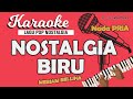 Karaoke NOSTALGIA BIRU - Meriam Bellina / Nada PRIA / Music By Lanno Mbauth