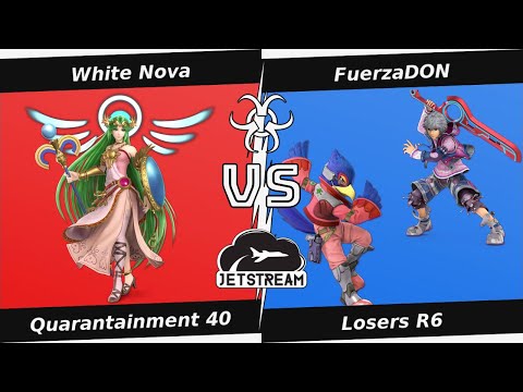 Quarantainment 40 Losers R6 - White Nova (Palutena) Vs. FuerzaDON (Shulk, Falco) - SSBU