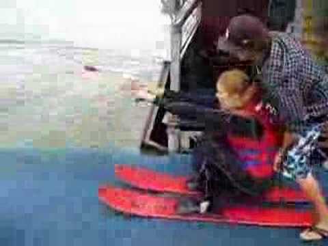 Waterskiën bij Wollebrand in Honselersdijk