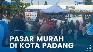 Hari Ini Pasar Murah di Kantor Camat Padang Utara Dapatkan Minyak Goreng Harga Rp 14 Ribu