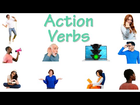 Learning English with Flashcards: Action Verbs