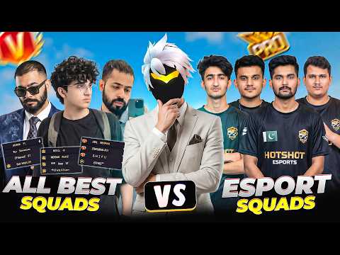 Pro Vadge Esports Challenges Every Top Squad🔥😈
