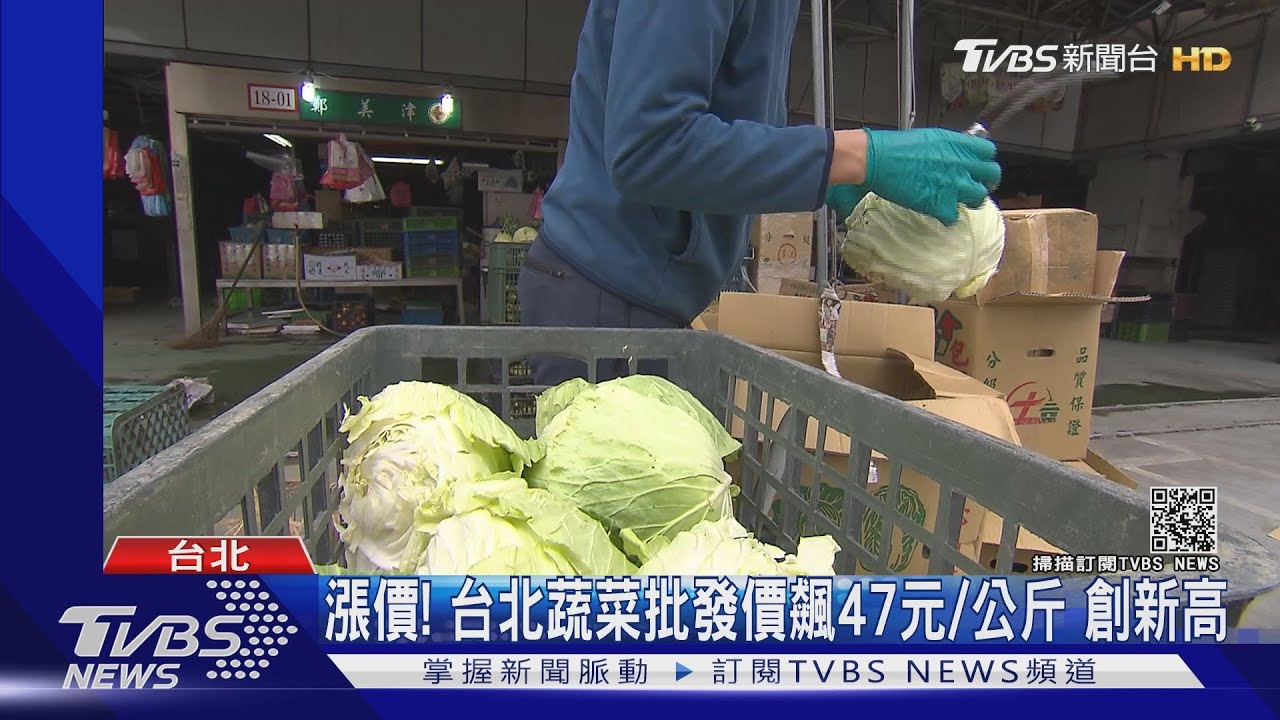 小黃瓜批發價飆百元! 「木瓜、西瓜」水傷價飆