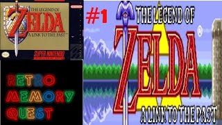 The Legend of Zelda: A link to the Past Walkthrough Part 1 - Rescue Zelda