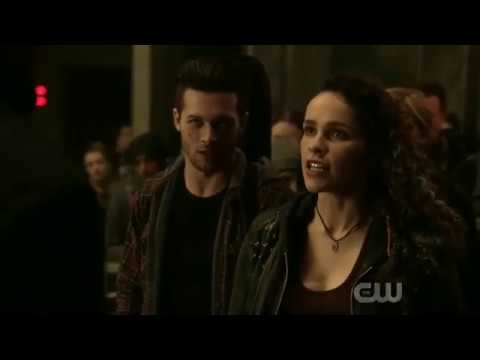 The 100 7x08 "Anaconda" Scene: Callie takes revenge for Becca on Reese