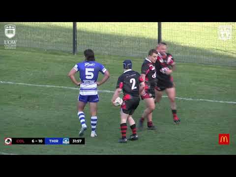 2019 IDRL 1st Grade Round 8 Highlights - Colleigans vs Thirroul Butchers