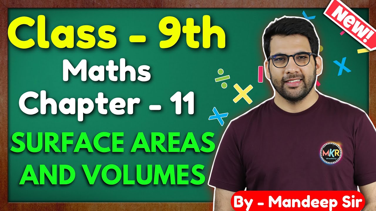 Class - 9th Ch 11 Surface Areas and Volumes | Maths New NCERT CBSE @GREENBoard