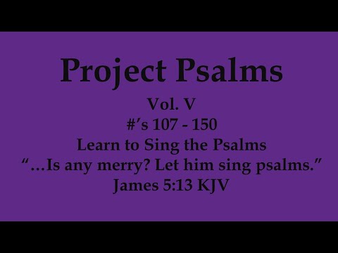 Psalm 119:49-56 (Zain, The 7th Part) Tune: Johnston Chapel Scottish Metrical Psalter 1650