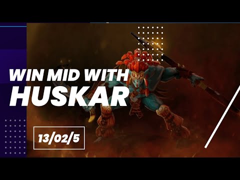 BUILD FOR HUSKAR NEW PATCH | DOTA 2 | 7.34B