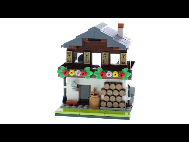 Vídeo relacionado con LEGO 40594 Houses of the World 3 - Suiza Edición Limitada Homenaje a la Arquitectura Suiza 12 + 278 piezas combinadas con 40583 (América del Sur) y 40590 (África del Norte)