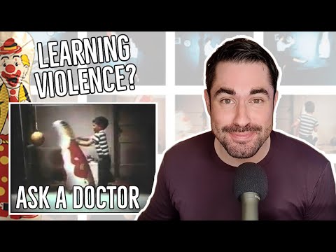Doctor ANALYZES The Bobo Doll Experiment | Psychiatrist REACTS to Old Medical Videos | Dr Elliott