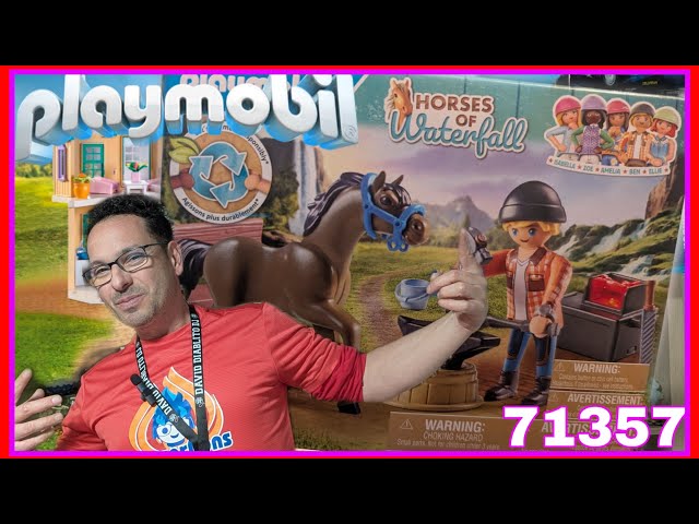 Vídeo relacionado con PLAYMOBIL Horses of Waterfall 71495 Torneo de Ponis, emocionantes competiciones para jóvenes campeones, con amplios Accesorios, detallados Juguetes para niños a Partir de 4 años