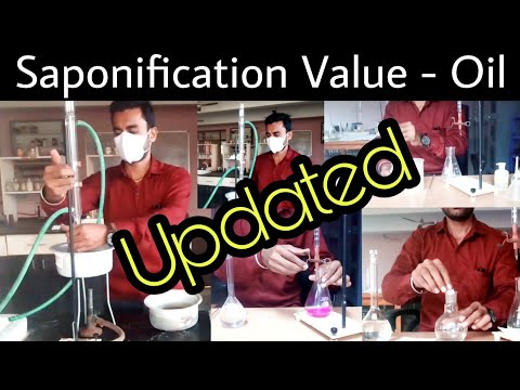 Saponification Value of Oil sample By DDD🕶G.S.C.Bhilad