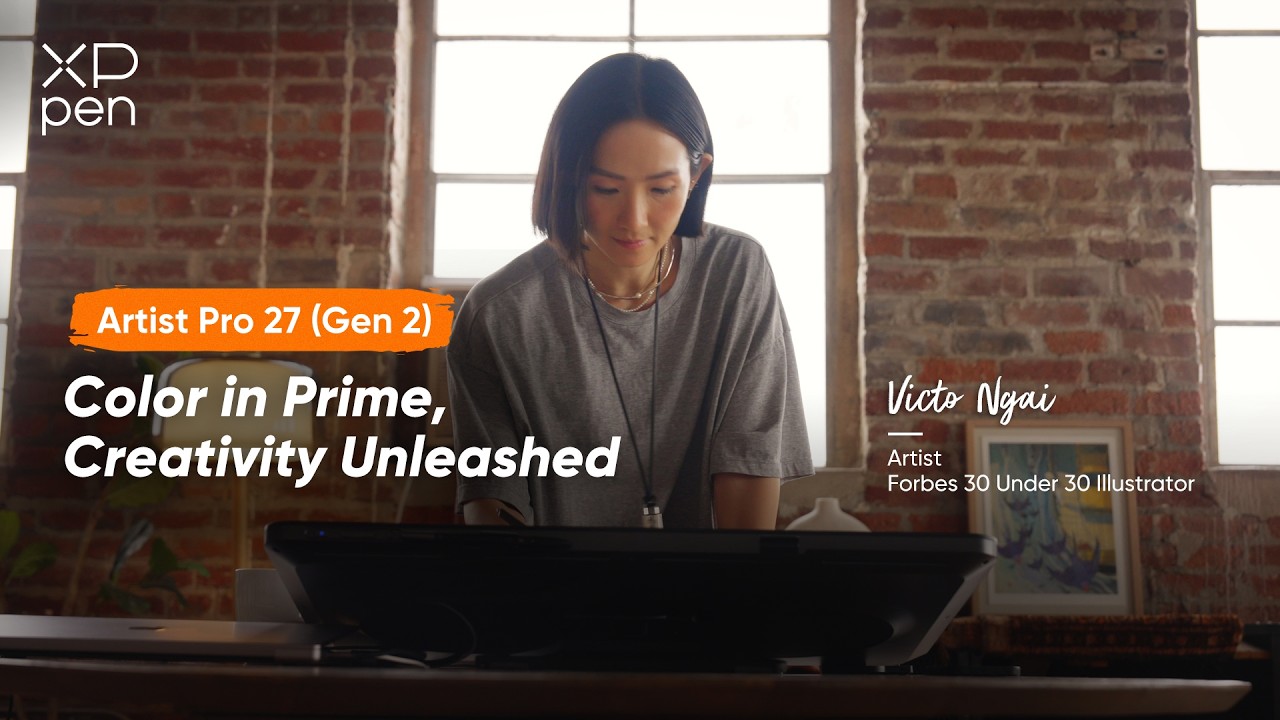 Victo Ngai's First Look at Artist Pro 27 (Gen 2) - YouTube